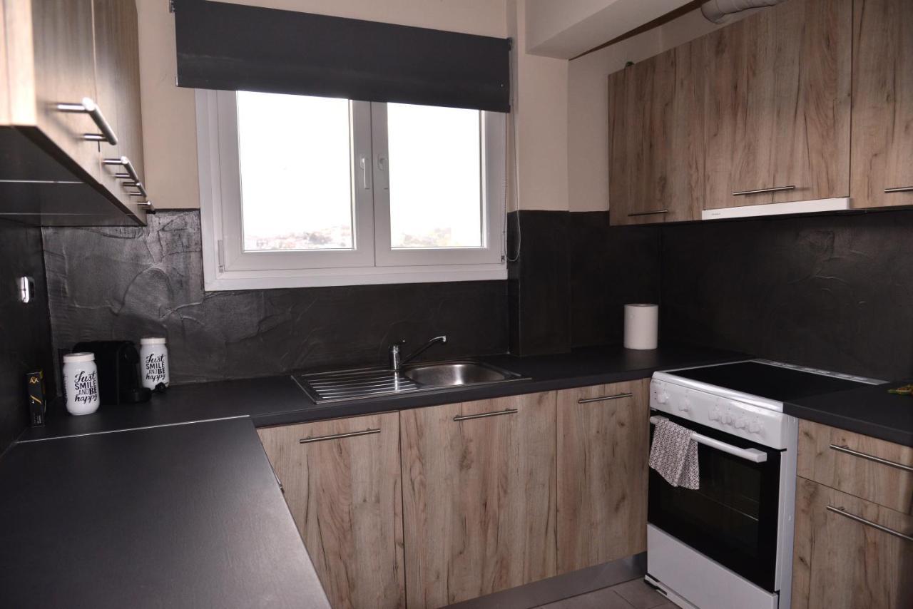 Ferienwohnung Panoramic Penthouse Chios Town Exterior foto